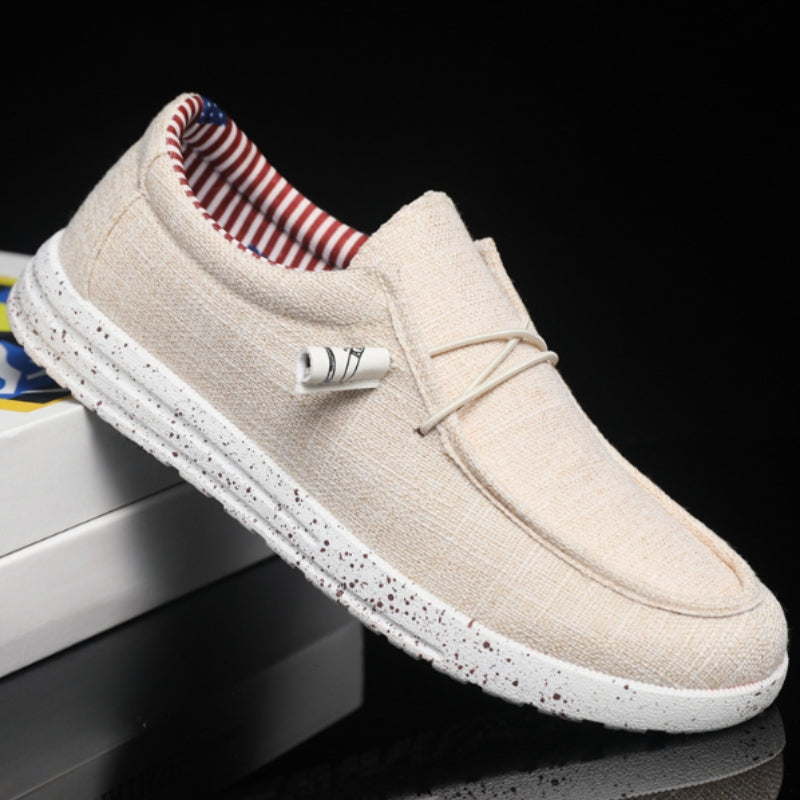 Stílusos Vászon Loafer Cipők Férfiaknak - Milan