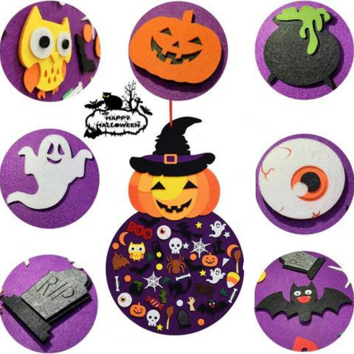 Halloweeni barkács filctábla Hekkaáámpa – SpookyBoard