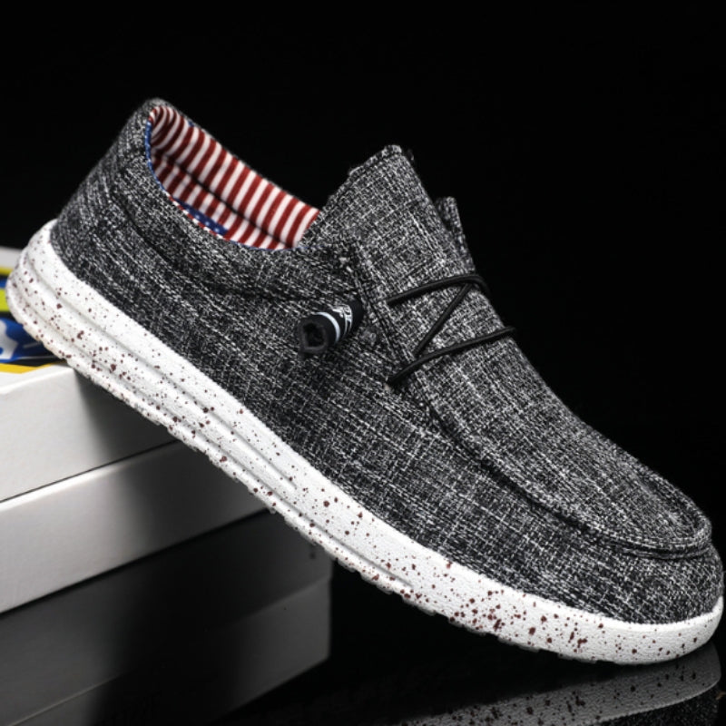 Stílusos Vászon Loafer Cipők Férfiaknak - Milan