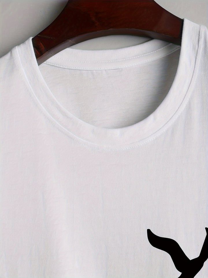 Ujjatlan póló madármintával, pamut, nyári megjelenés - Noah (1+1 INGYEN)