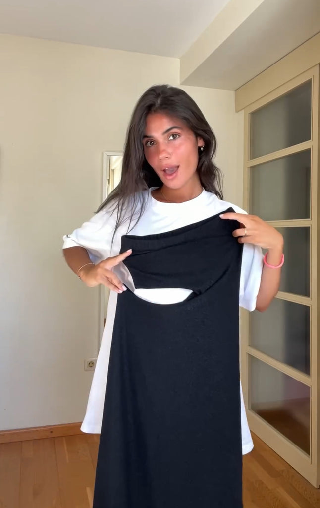 Trendi Bandeau nyári ruha rugalmas szabással – Viviane