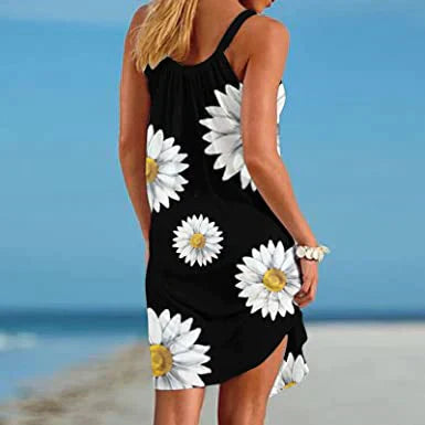 Boho Chic nyári ruha virágmintával – Karla