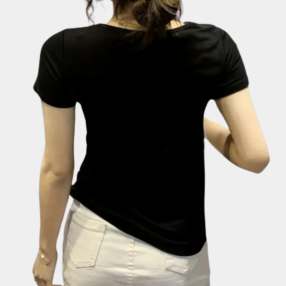 Trendi flitterblúz nőknek - Lena