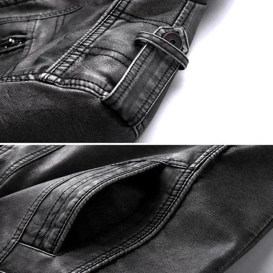 Avan - Menő Bőr Dzseki Férfiak Számára