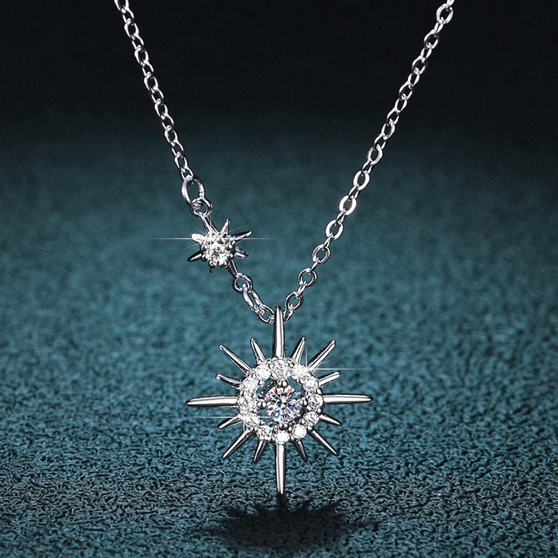 Diamant Hexe | Gyémánt Hexagram Medálos Nyaklánc