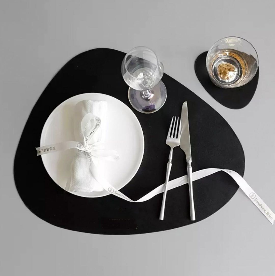 Vízálló Bőr Terítő Készlet - Tablevo