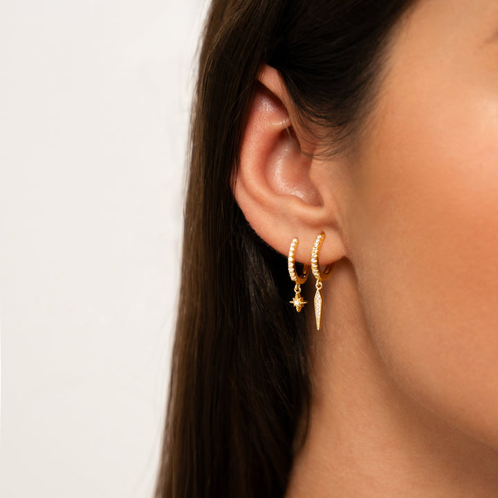 Stílusos Galaxy Fülbevalók - Celestia