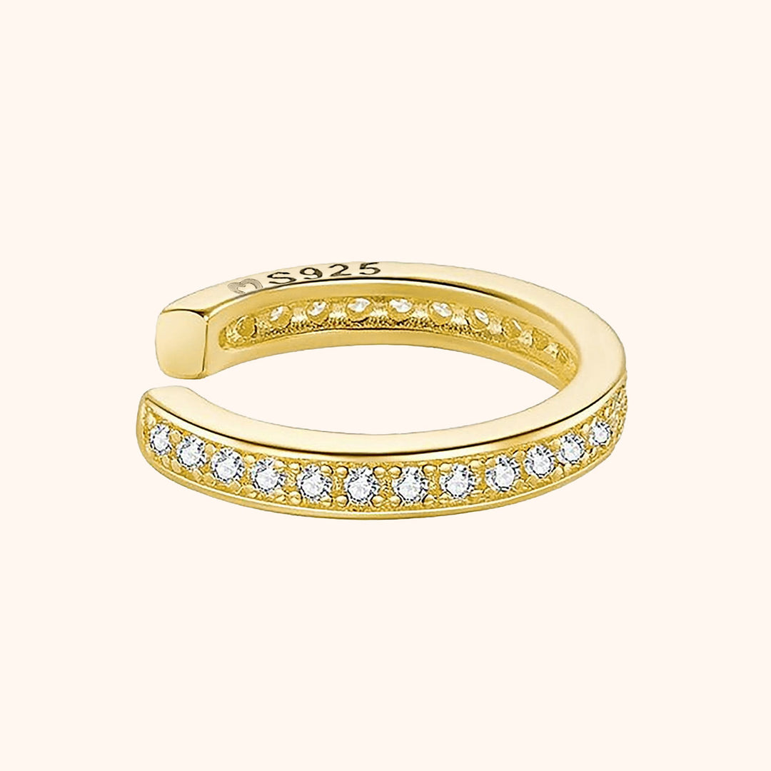 Strass Fülbevaló - Luna