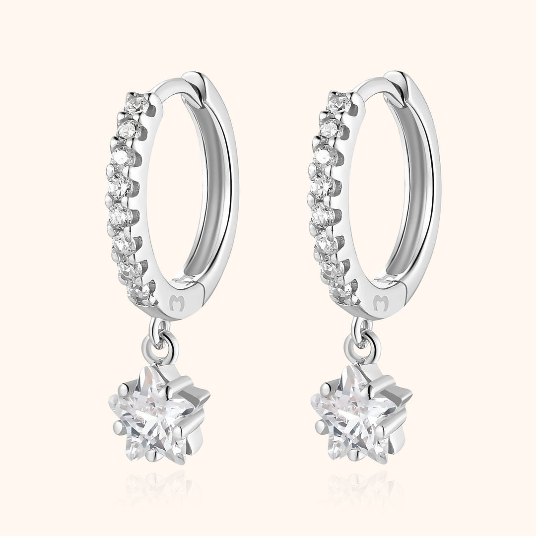 Függő Csillag Fülbevalók - Lyra