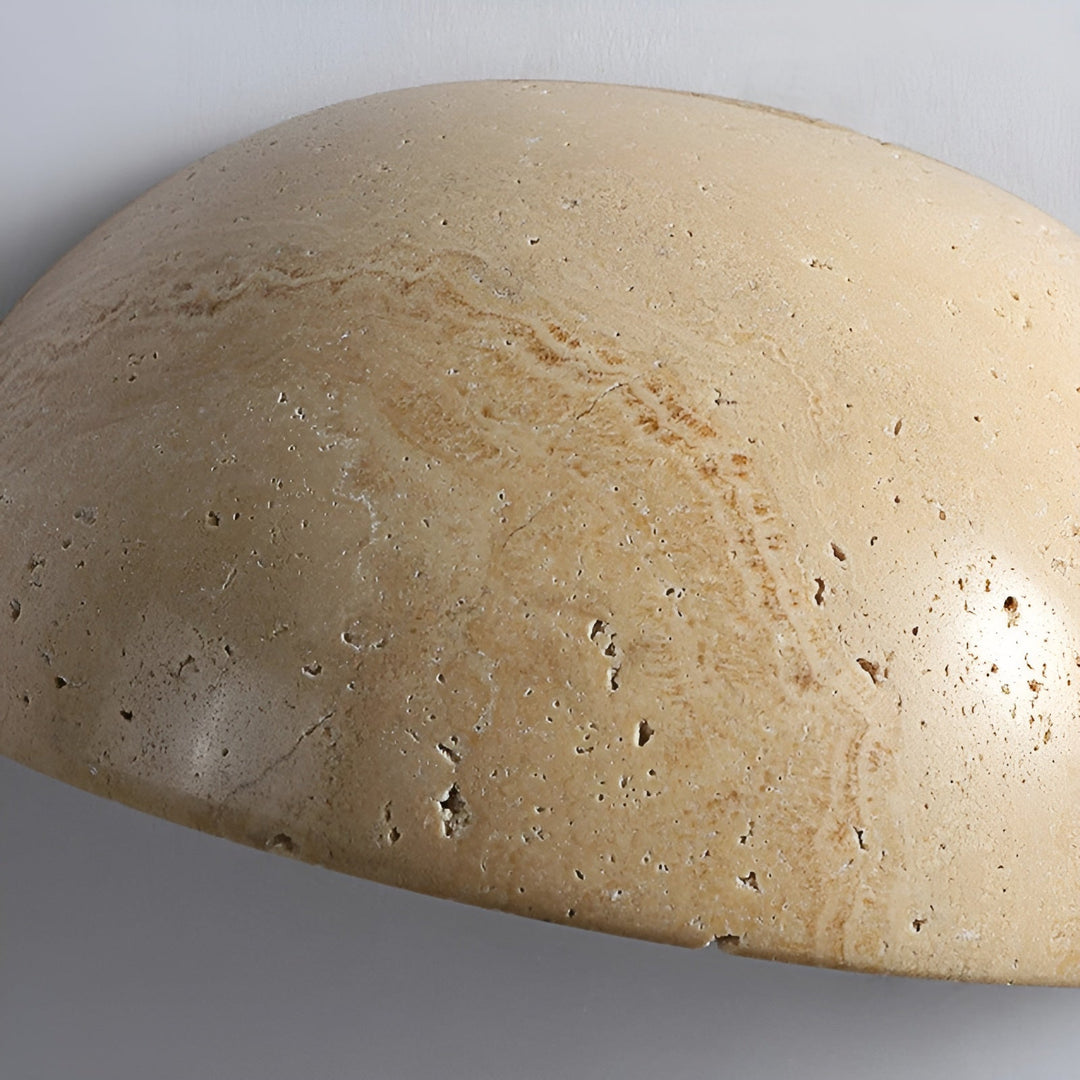 Félkör alakú LED Wabi-Sabi Fali Lámpa - ZenGlow