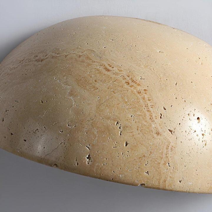 Félkör alakú LED Wabi-Sabi Fali Lámpa - ZenGlow