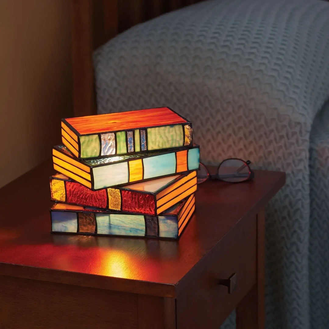 Művészi Színes Könyvlámpa – IllumiBook