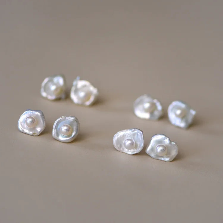 Barokk Gyöngy Fülbevalók - Noa