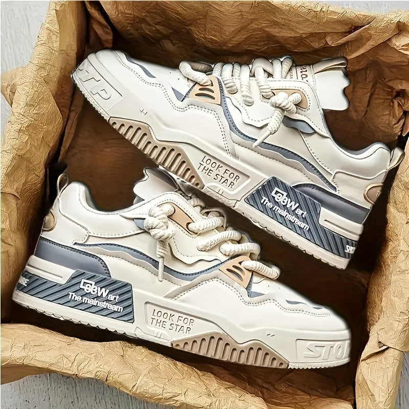 Chunky férfi utcai sneaker profil talppal és kényelmi párnázattal – Kairó