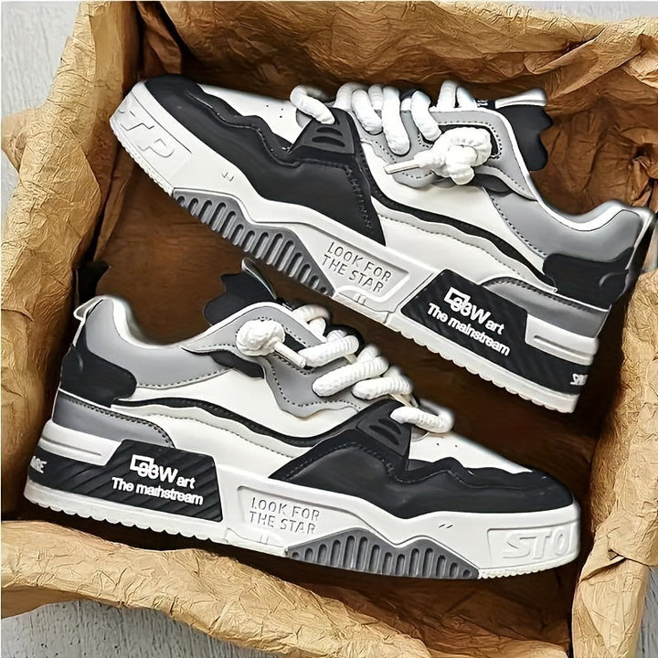 Chunky férfi utcai sneaker profil talppal és kényelmi párnázattal – Kairó