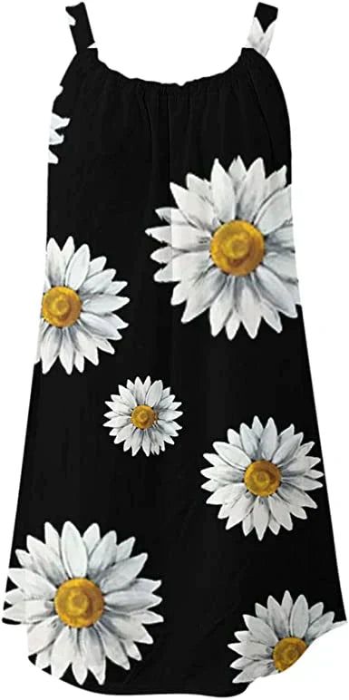 Boho Chic nyári ruha virágmintával – Karla