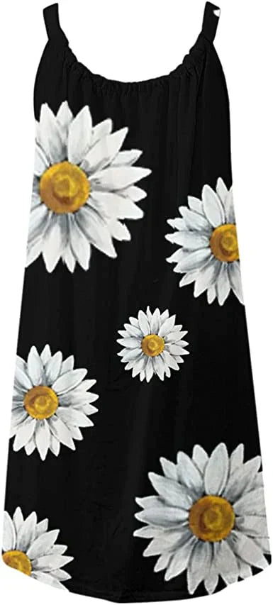 Boho Chic nyári ruha virágmintával – Karla