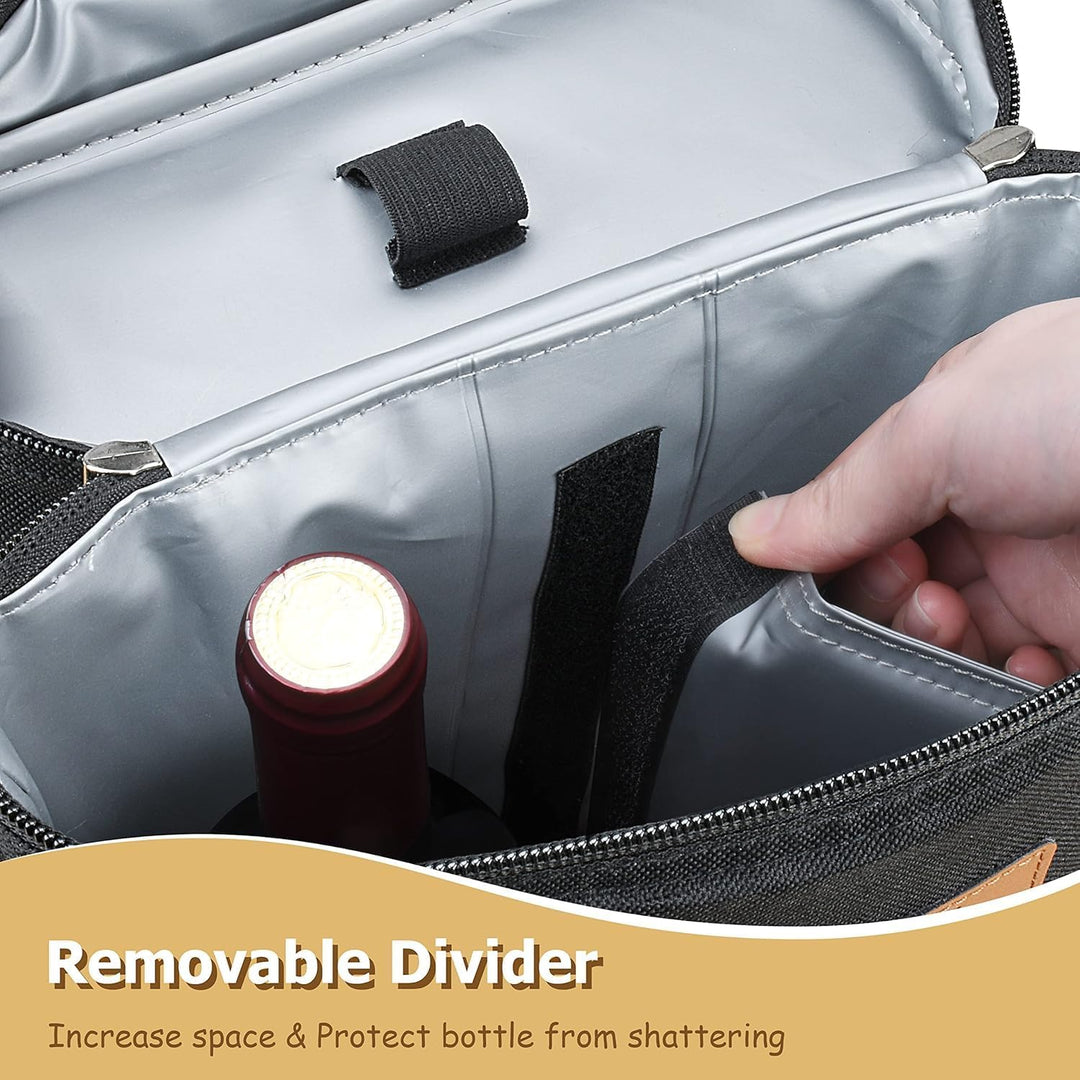 Szigetelt Kétbárnás Borhordozó Táska – Vásárolj 1-et, a 2. INGYEN – ChillMate