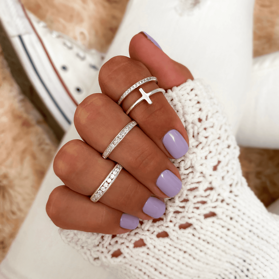 Stílusos Kettős Keresztring - Celeste