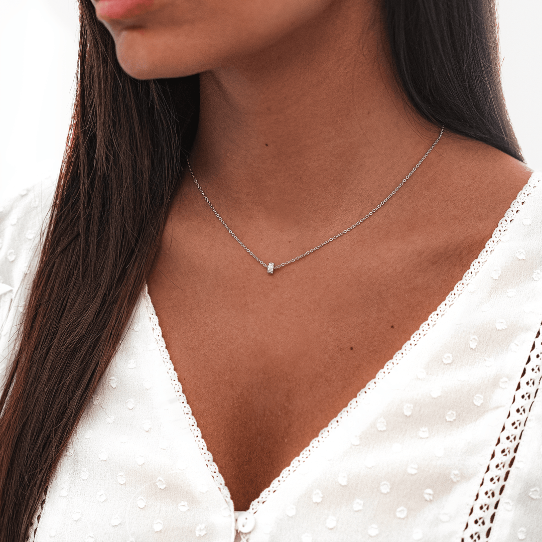 Csillogó Kerek Nyaklánc - Valerie