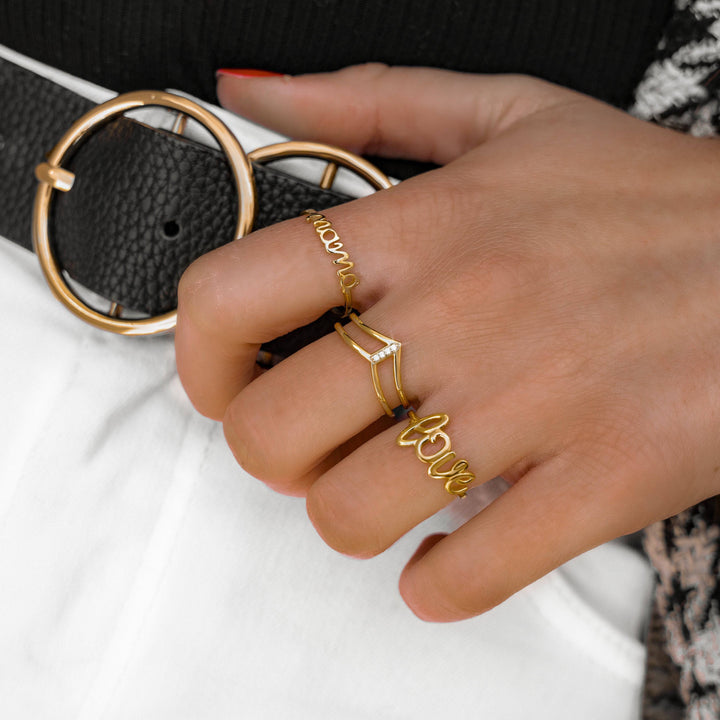 Stílusos Mama Gyűrű - Emma