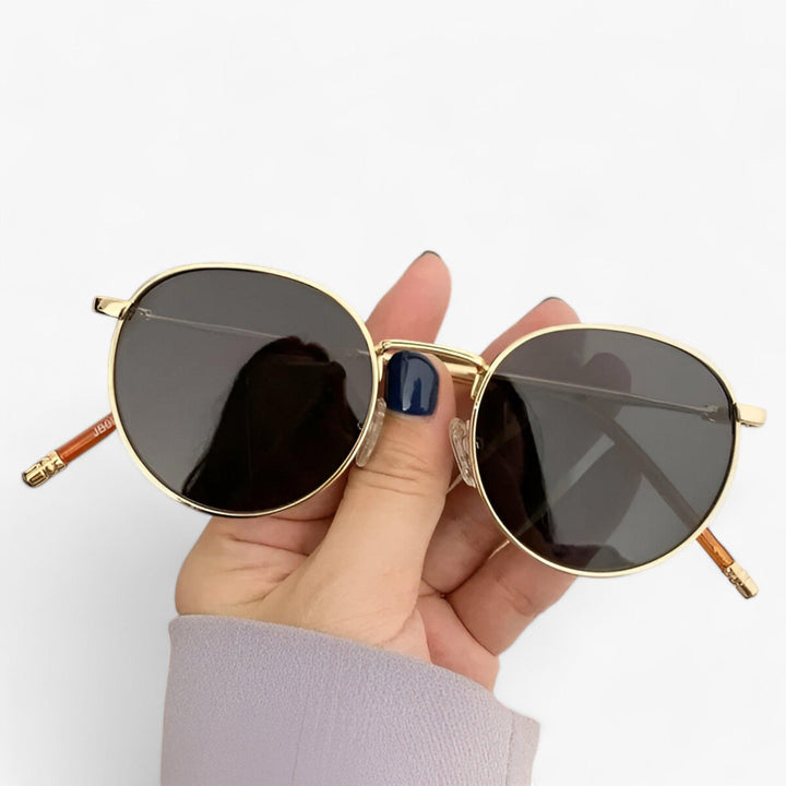 Unisex tervezésű napszemüveg kerek lencsékkel – Nova