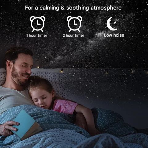 13-in-1 Galaxy Éjjeli lámpa & Projektor – Orion