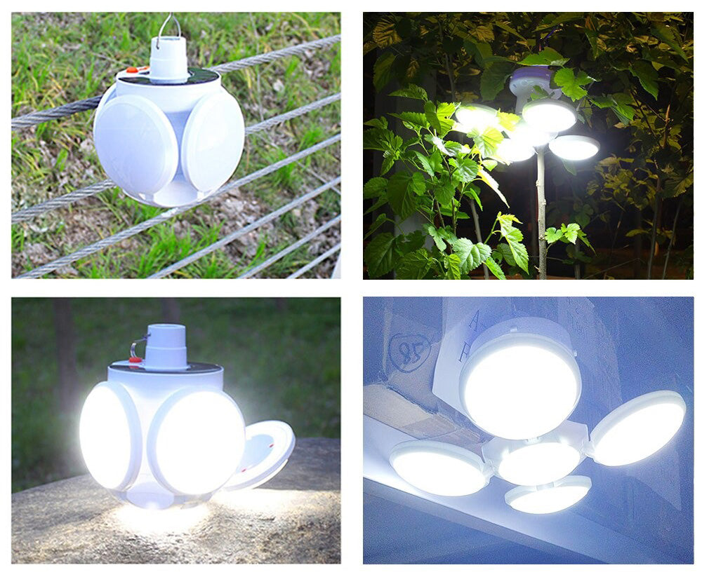 Erős és hordozható lámpa - SolarGlow