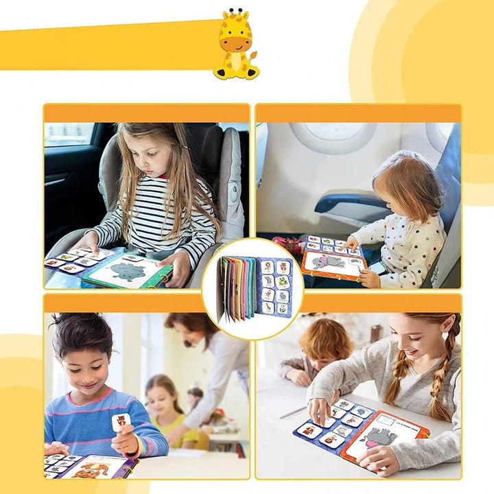 Oktatási Elfoglaltsági Könyv Gyerekeknek – LearnJoy