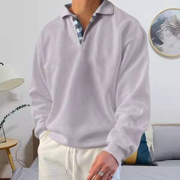 Casual Férfi Polópulóver - Oliver