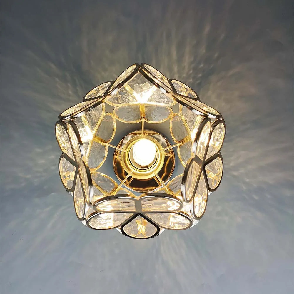 Üveg Virág Mennyezet világító - FloraGlow