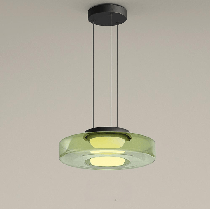 Modern üveg függőlámpa Bauhaus stílusban - AuroraSphere