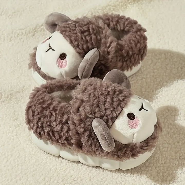 Aranyos Bolyhos Gyerek Papucsok - FluffySteps