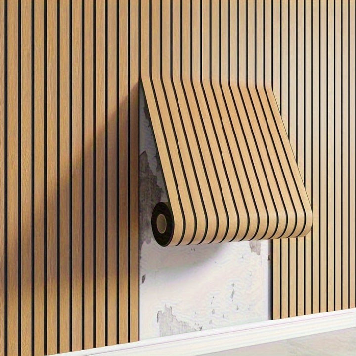 3D Öntapadós Fali Panelek Valódi Fa Hatással - Wallvera