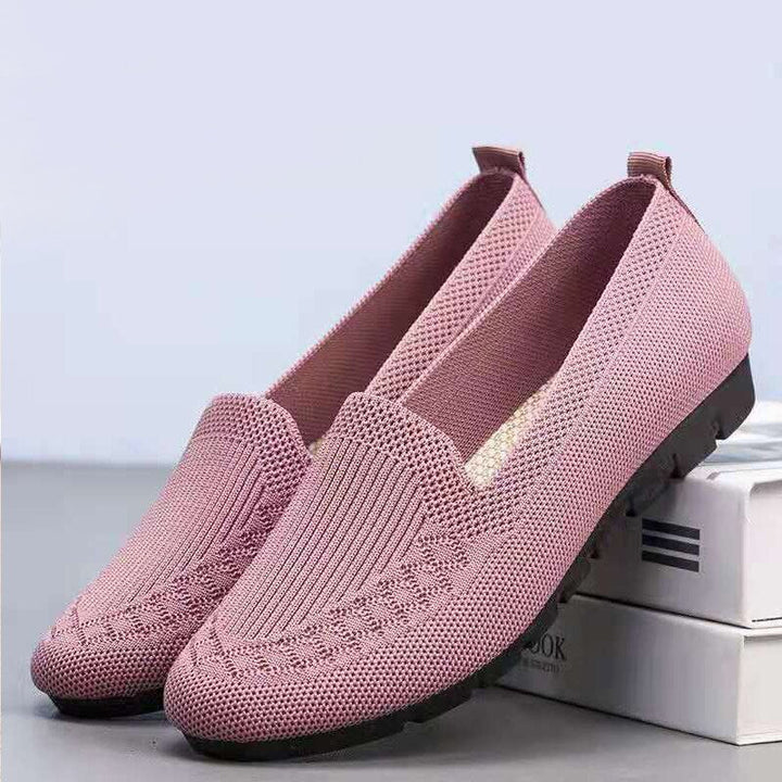 Kényelmes és légáteresztő női slip-on mindennapi cipők lábboltozat-támogatással – Leona