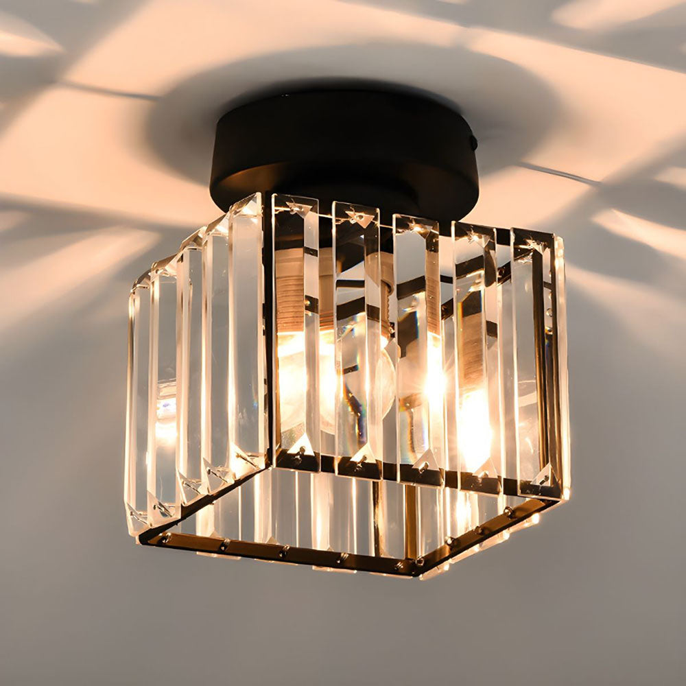 Modern Kristály Mennyezeti Lámpa - CrystalGlow