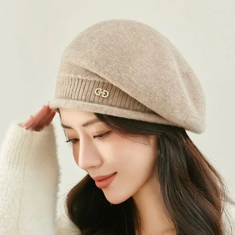 Casual Gyapjú Női Baret - Diana