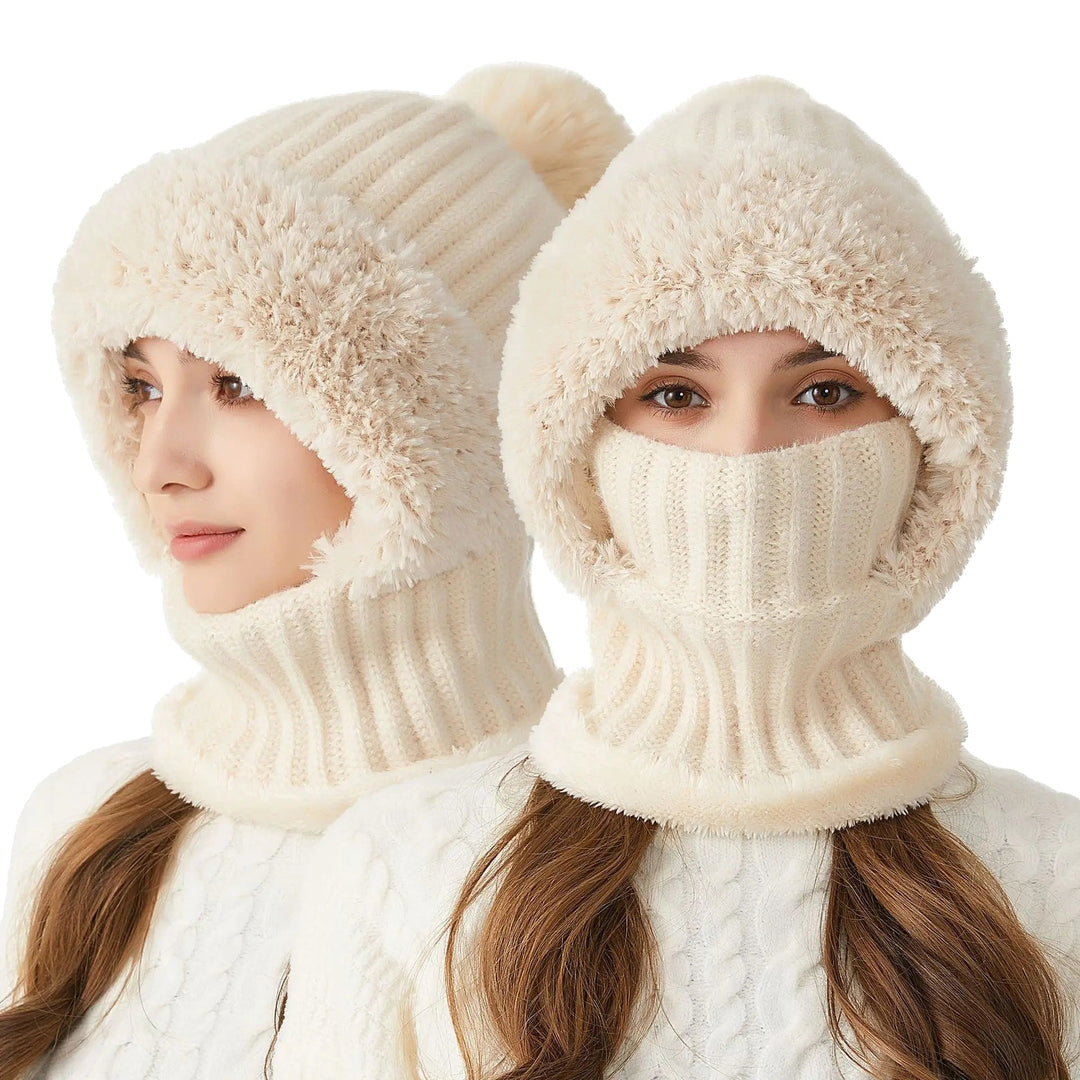 Puhat fleece téli sapka - Kimberly