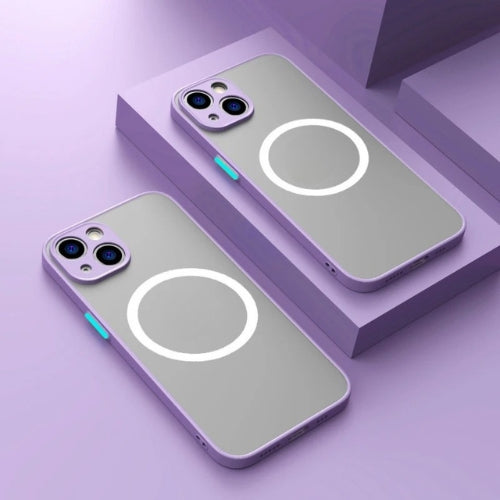 Matt Fémágneses Telefontok Magsafe & Ütésálló – 1+1 INGYYYYEZ!