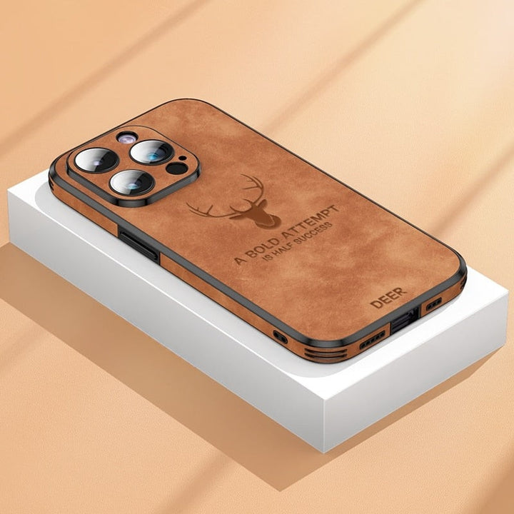 Luxus szarvasbőr iPhone tok - Veltro