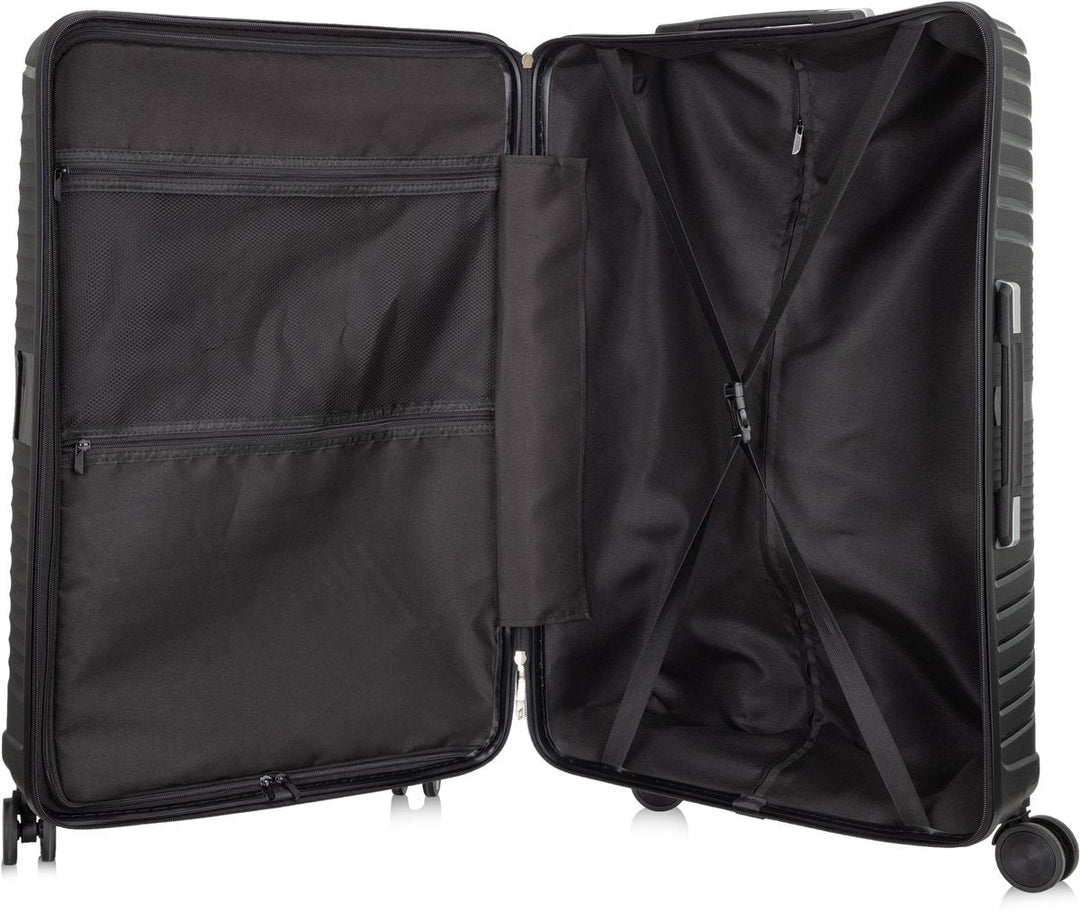 Keményfedeles kék úti bőrönd – Amalfi