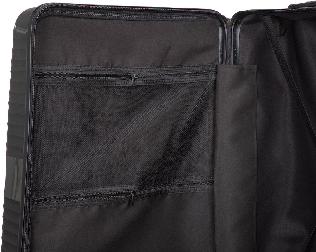 Keményfedeles kék úti bőrönd – Amalfi