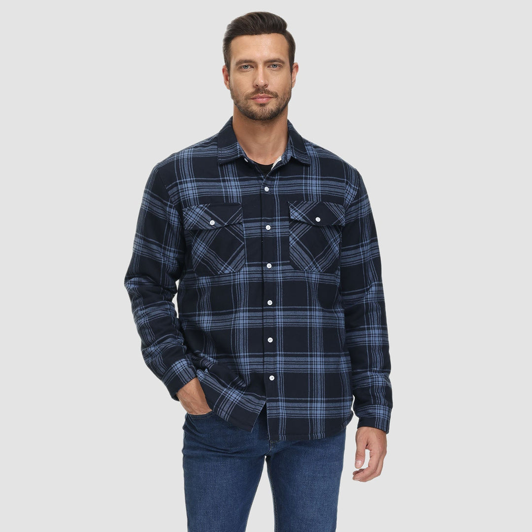 Kényelmes fleece ing - Ruben