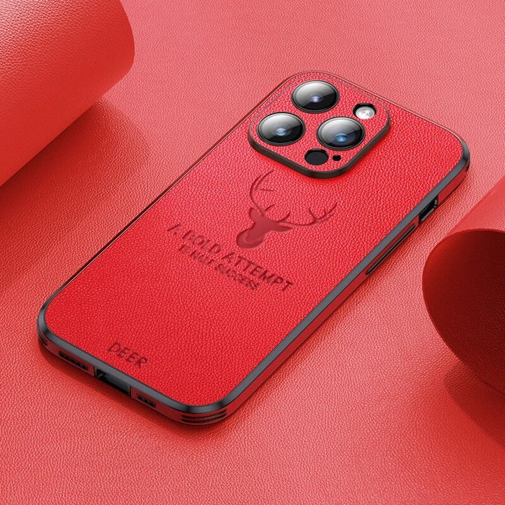 Luxus szarvasbőr iPhone tok - Veltro