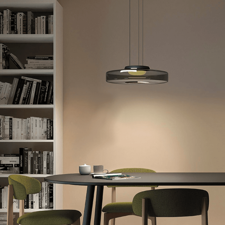 Modern üveg függőlámpa Bauhaus stílusban - AuroraSphere