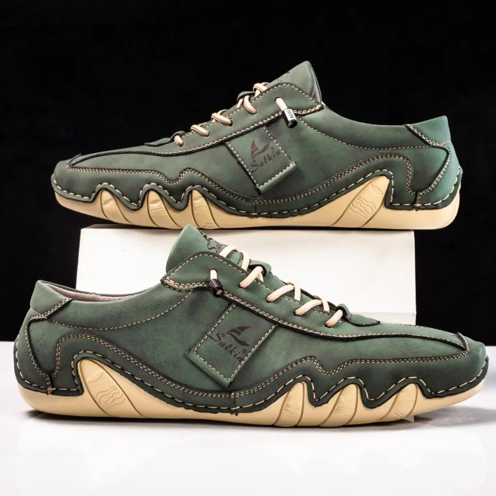 Stílusos és kényelmes férfi bőrcipők profiltalppal – Matteo