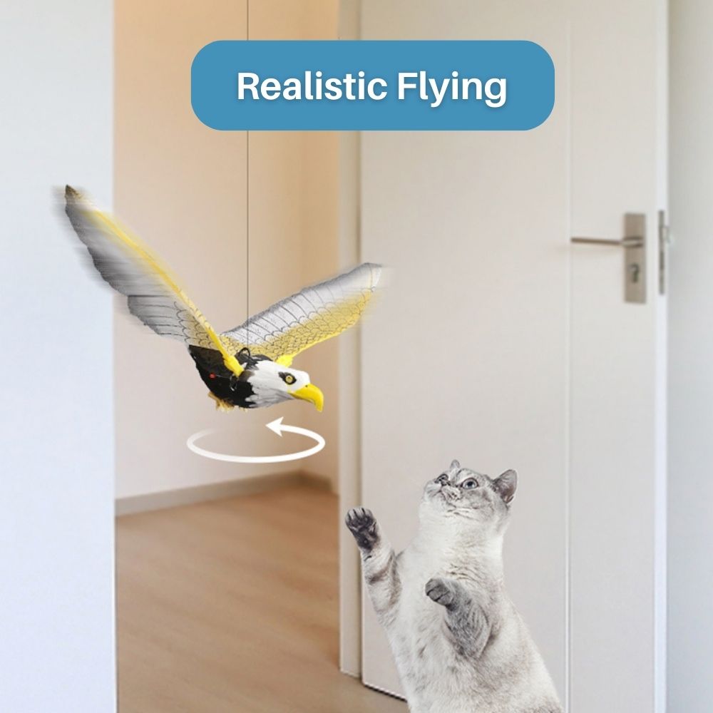 Interaktív macska játék a szórakozásért és mozgásért - FeatherFlight™