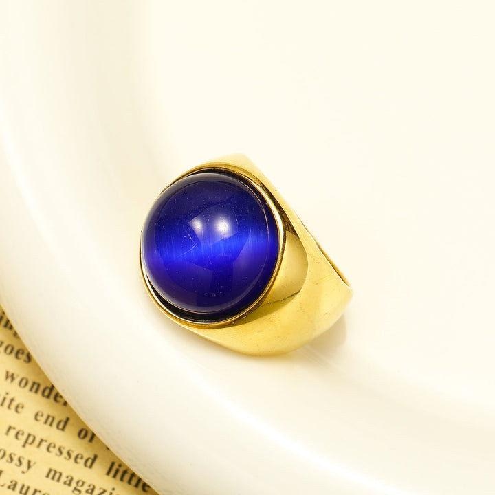 Nagy Macskaemeral Ring - Liora