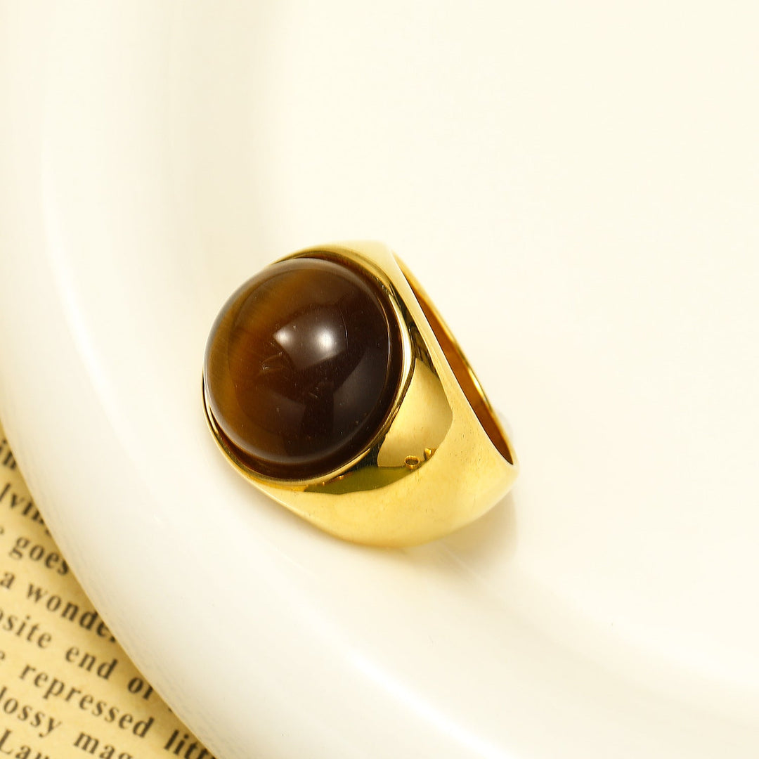 Nagy Macskaemeral Ring - Liora