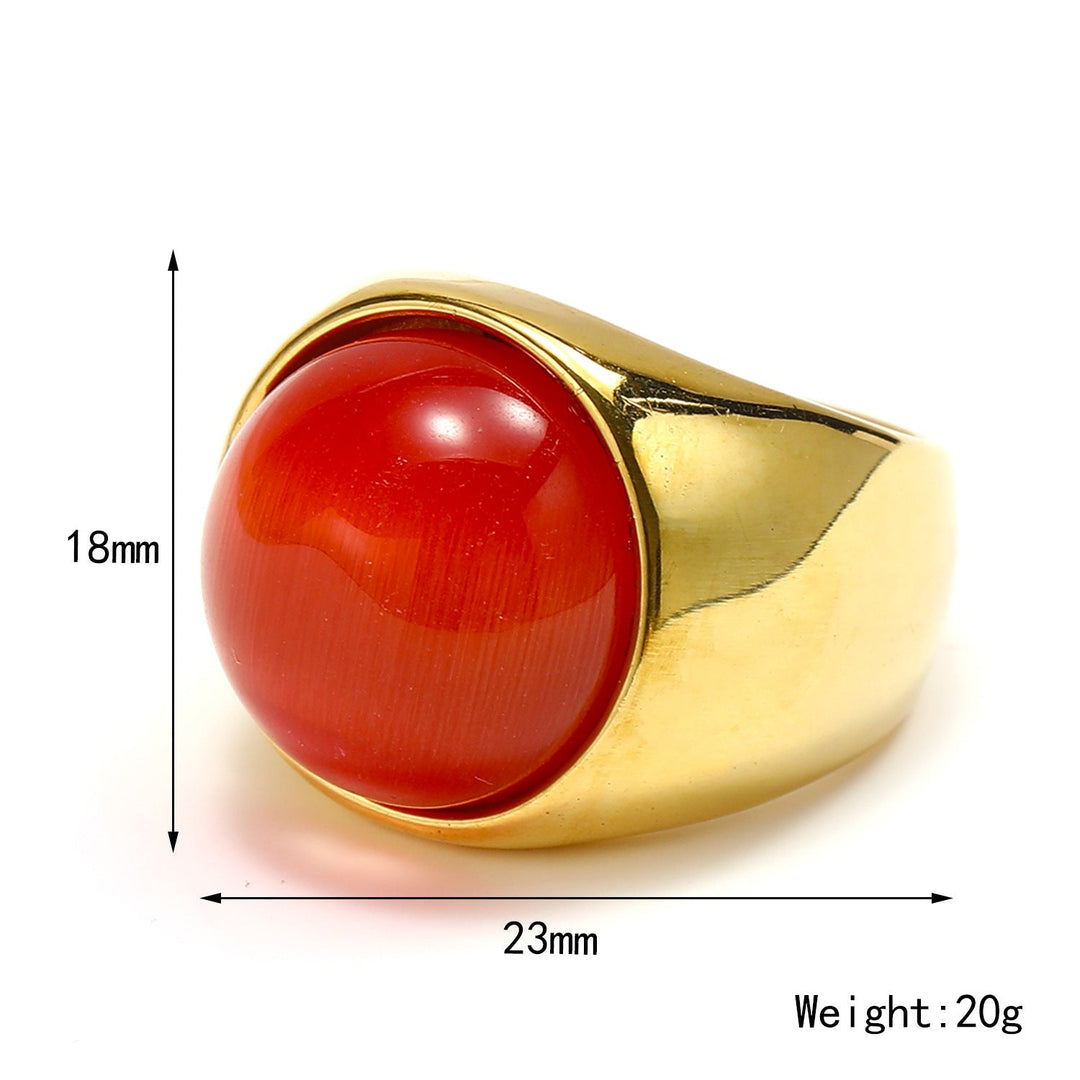 Nagy Macskaemeral Ring - Liora